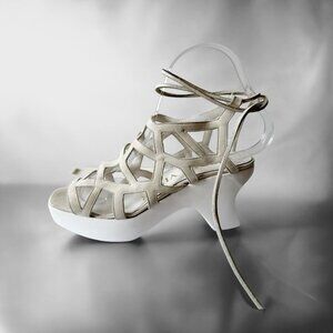 Roger Vivier Rare Sculptural Prototype Sandals 36